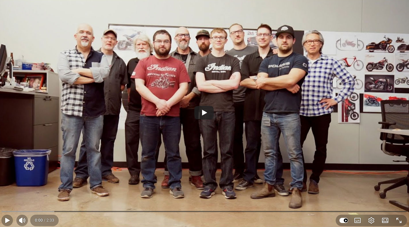 Indian Motorcycle Design Team