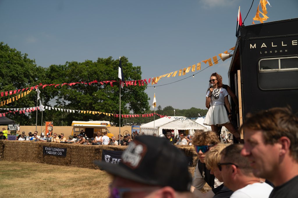 Mit der Indian Chieftain zum Malle Mile Festival